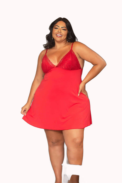 Camisola Plus Size – Doce Malícia