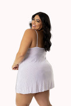 Camisola plus size em liganete – Doce Malícia