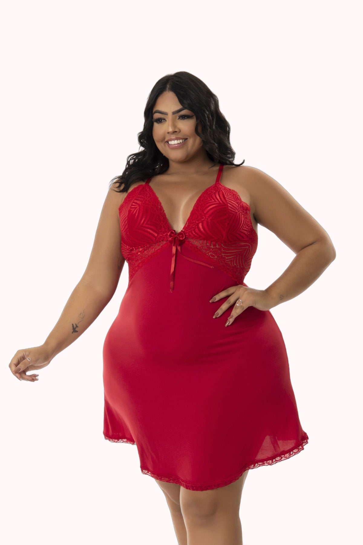 Camisola Plus Size Sexy – Doce Malícia