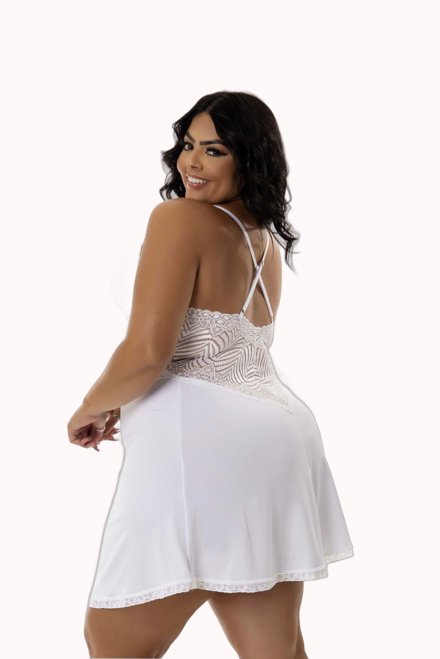 Camisola Plus Size Sexy – Doce Malícia