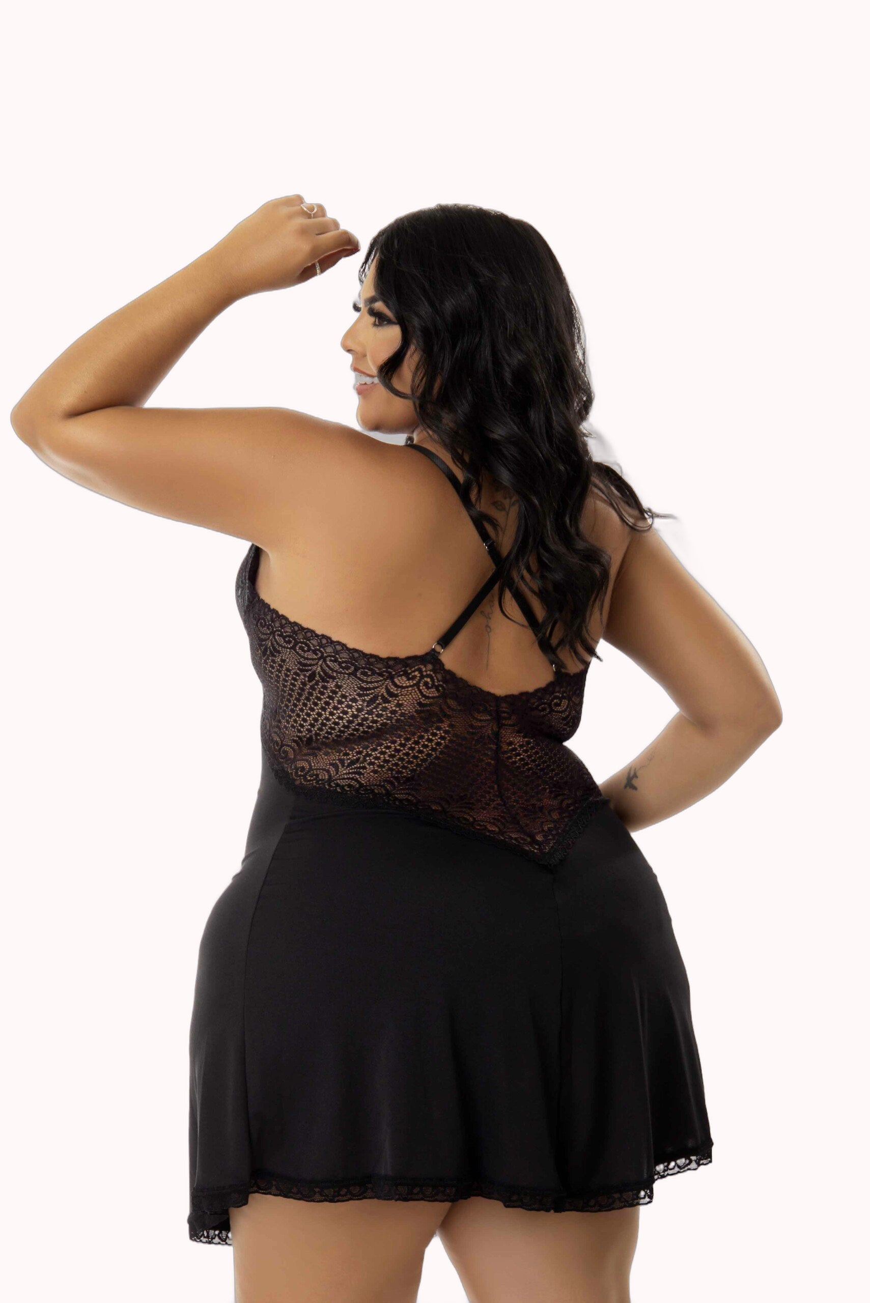Camisola Plus Size Sexy – Doce Malícia