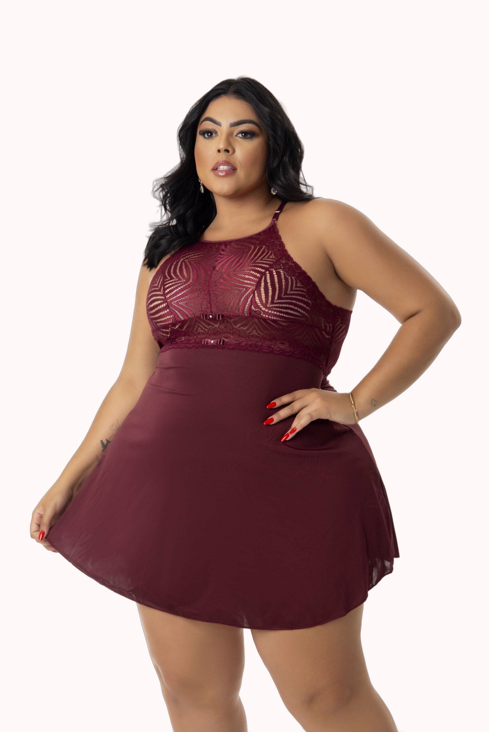 Camisola Sensual Plus Size – Doce Malícia