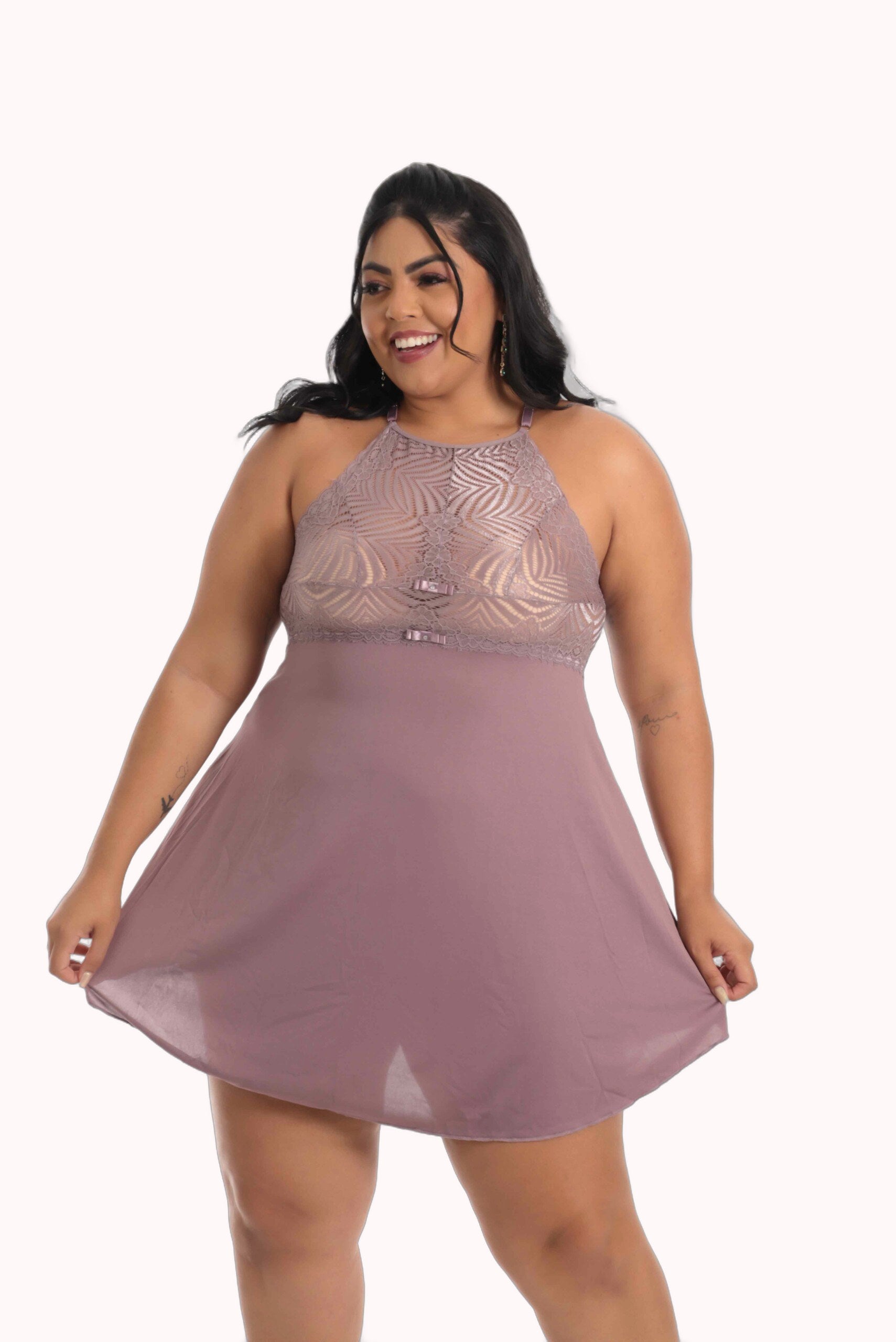 Camisola Sensual Plus Size – Doce Malícia