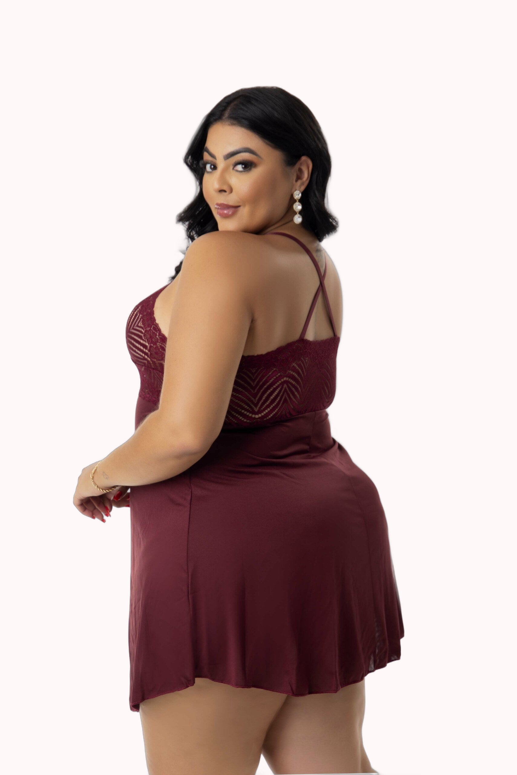 Camisola Sensual Plus Size – Doce Malícia