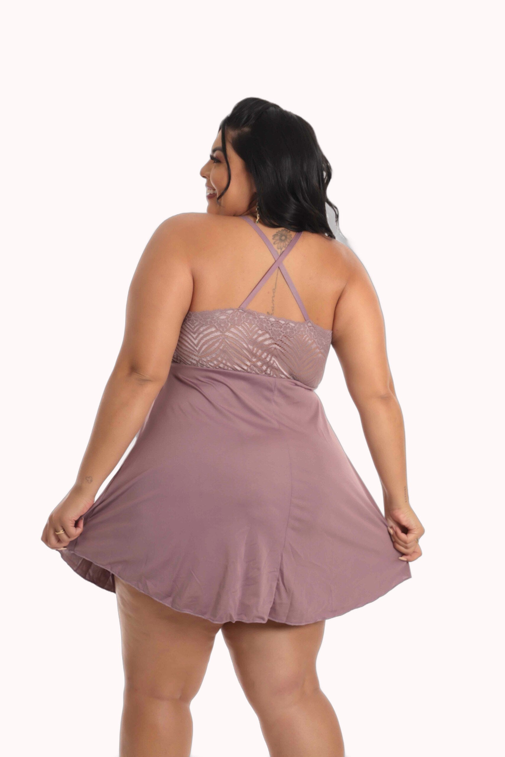 Camisola Sensual Plus Size – Doce Malícia
