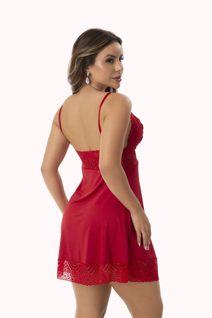 Camisola sexy com renda – Doce Malícia
