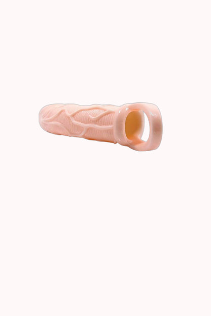 Capa Extensora Peniana com Suporte – 13,5cm – Doce Malícia