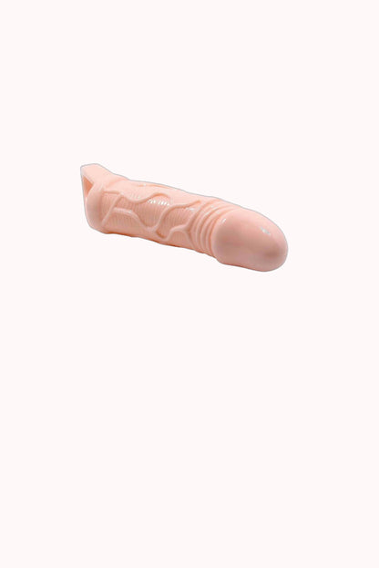 Capa Extensora Peniana com Suporte – 13,5cm – Doce Malícia