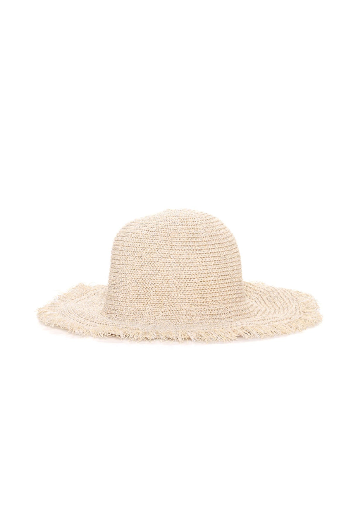 Chapéu Bucket Feminino Palha Aba Larga Bege – Doce Malícia