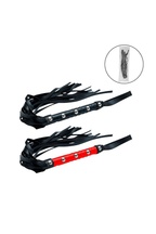 Chicote de Luxo para Bondage em Preto – Doce Malícia