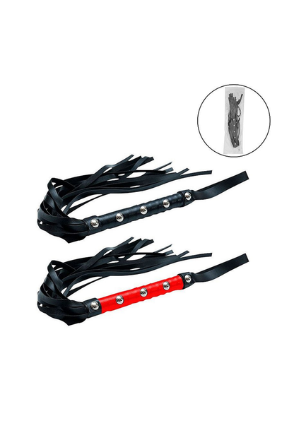 Chicote de Luxo para Bondage em Preto – Doce Malícia