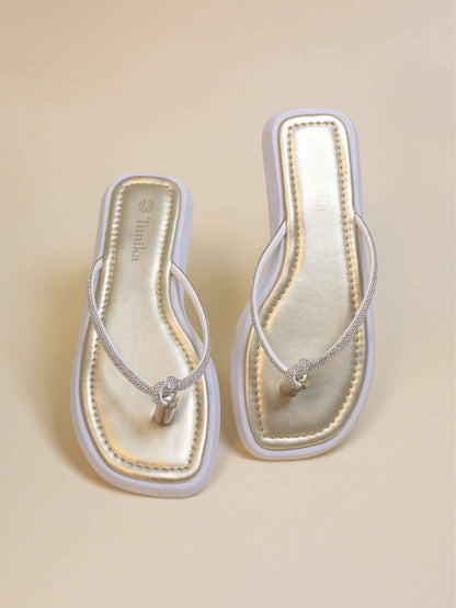 Chinelo Slide Feminino Brilho – Doce Malícia