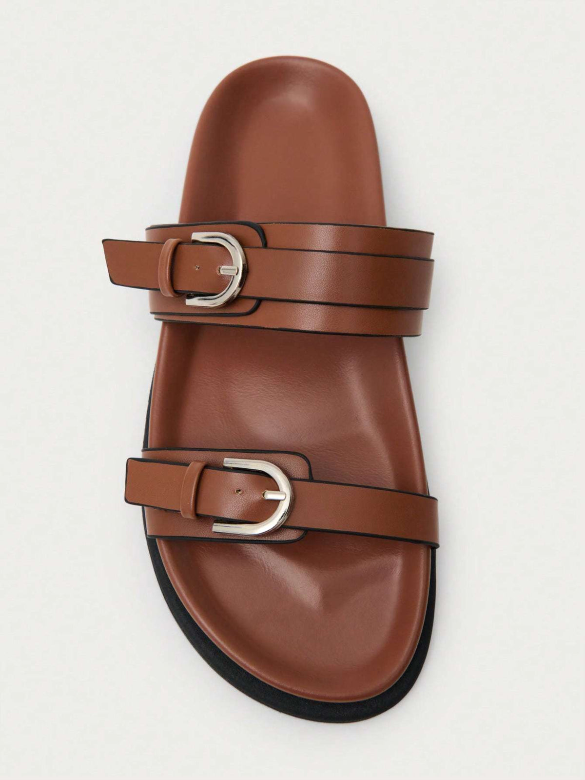 Slide Feminino Duas Fivelas Caramelo – Doce Malícia