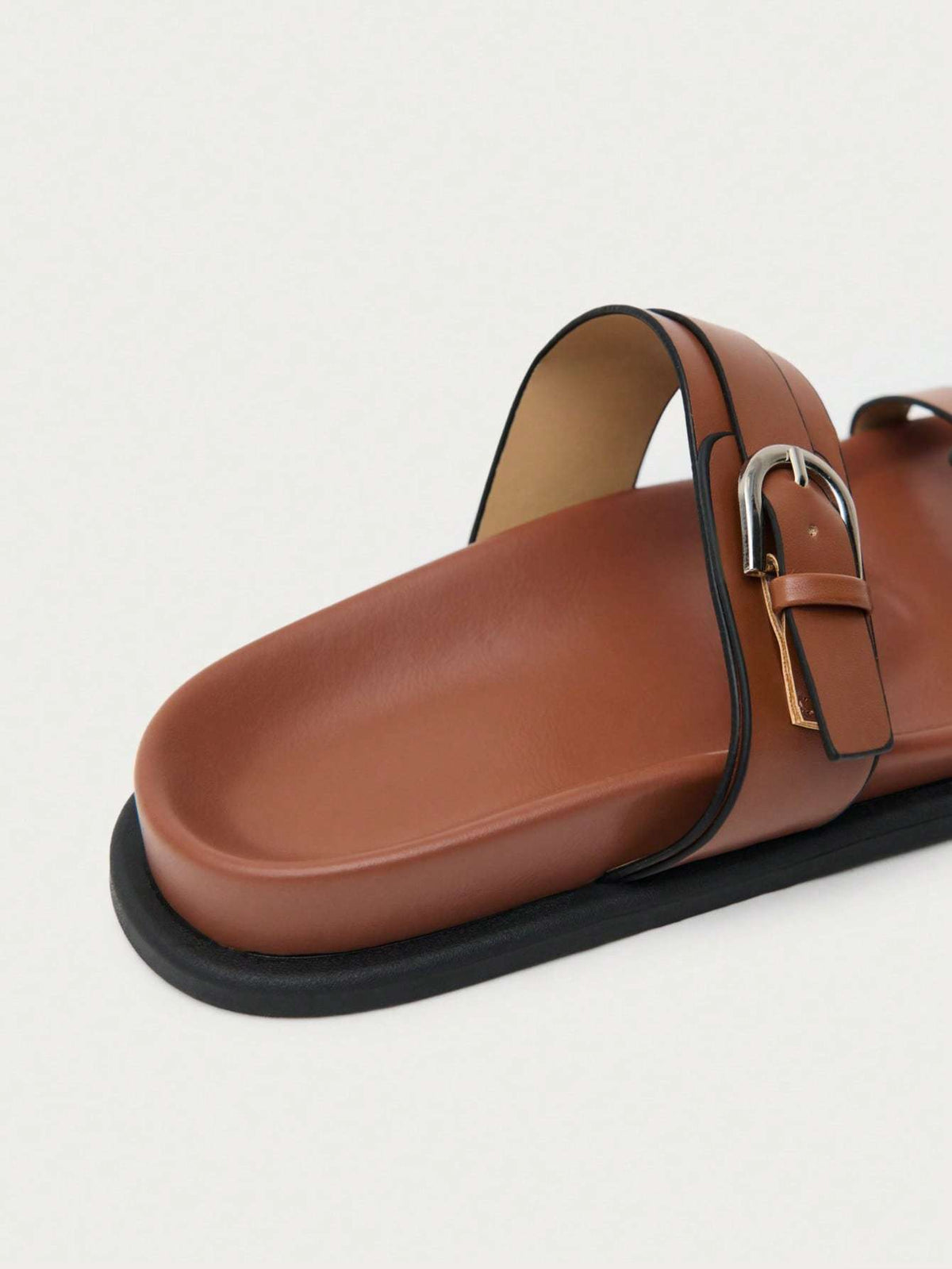Slide Feminino Duas Fivelas Caramelo – Doce Malícia