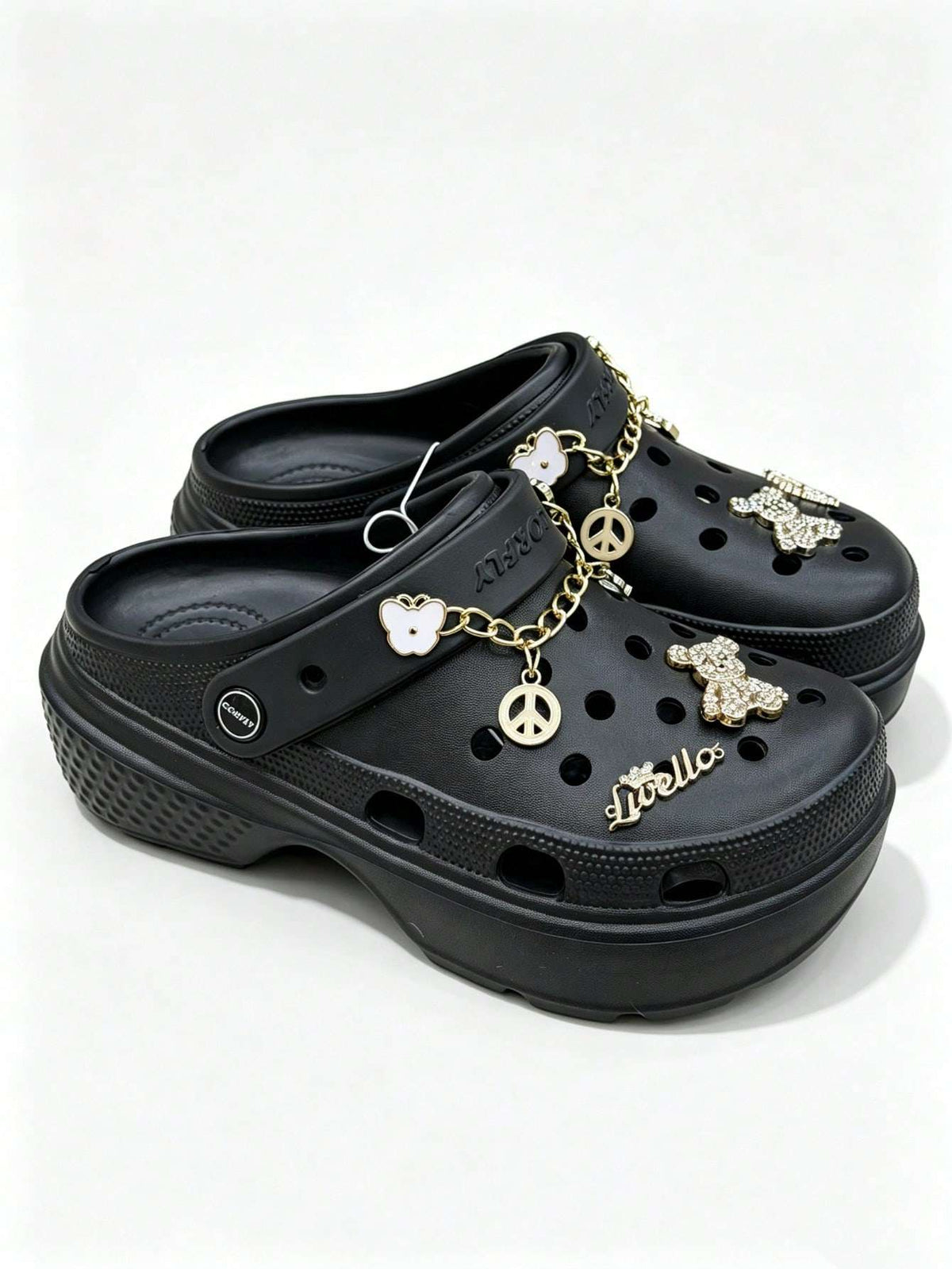 Chinelo Slide Feminino Preto – Doce Malícia