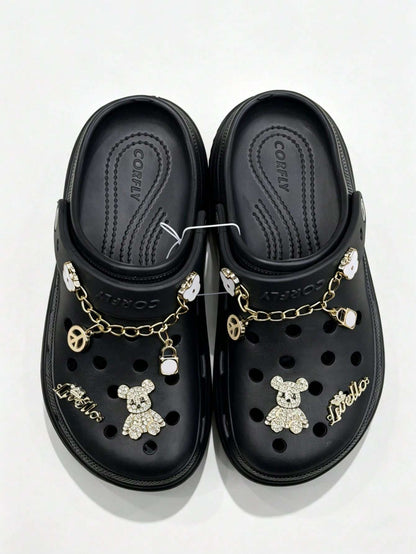 Chinelo Slide Feminino Preto – Doce Malícia