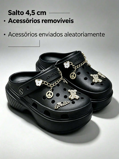 Chinelo Slide Feminino Preto – Doce Malícia