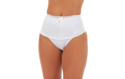 Cinta alta em algodão em Branco – Doce Malícia