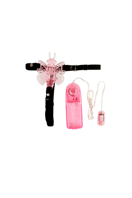 Cinta Vibratória com Formato de Borboleta em rosa – Doce Malícia