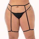 Cinta Liga Plus Size com Regulagem e Frase Personalizável – Doce Malícia