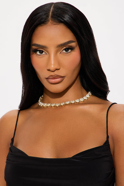Colar Feminino Corrente Strass – Doce Malícia