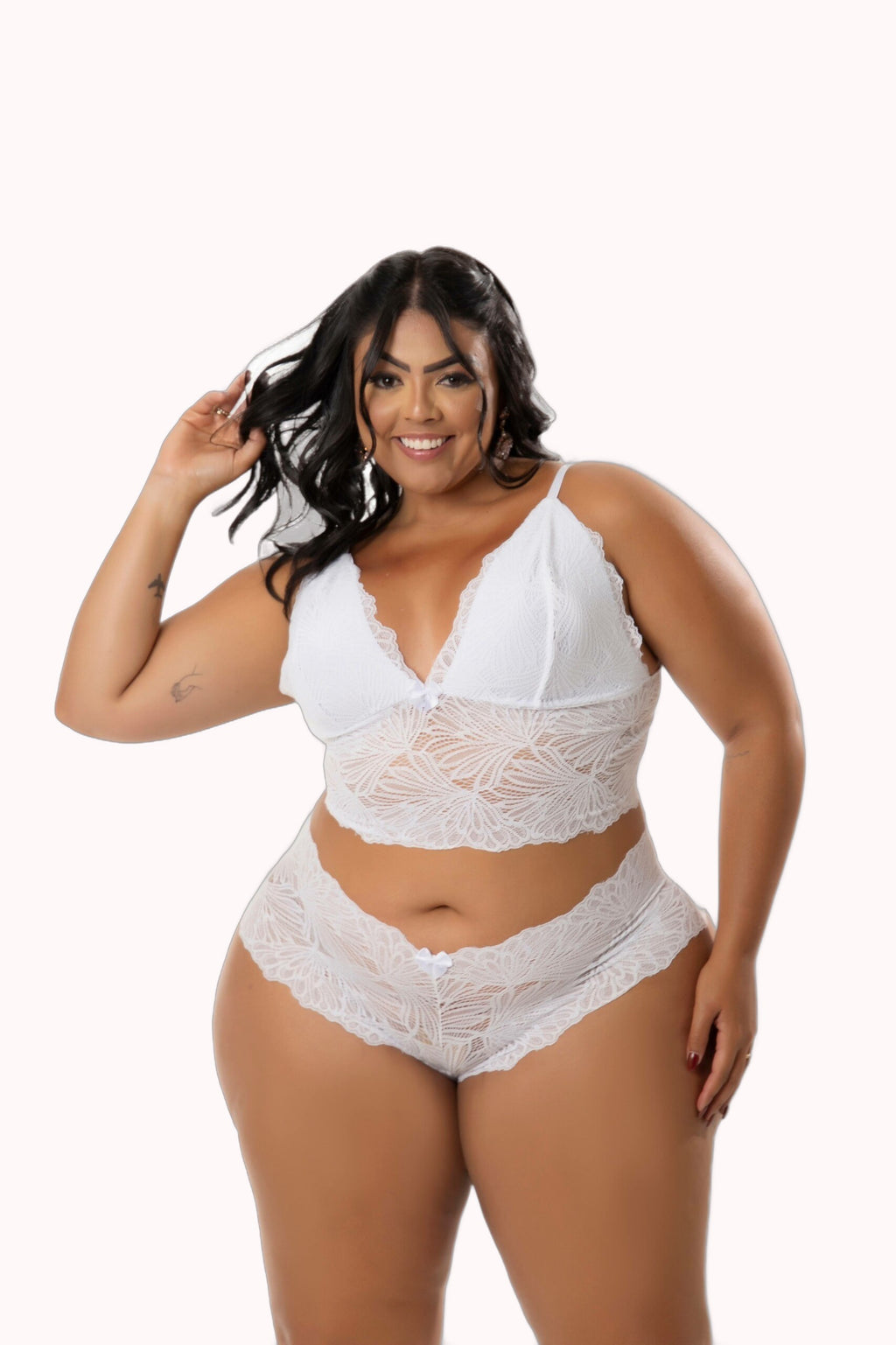 Conjunto sem Bojo Plus Size – Doce Malícia