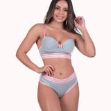 Conjunto conforto com elástico trabalhado – Doce Malícia