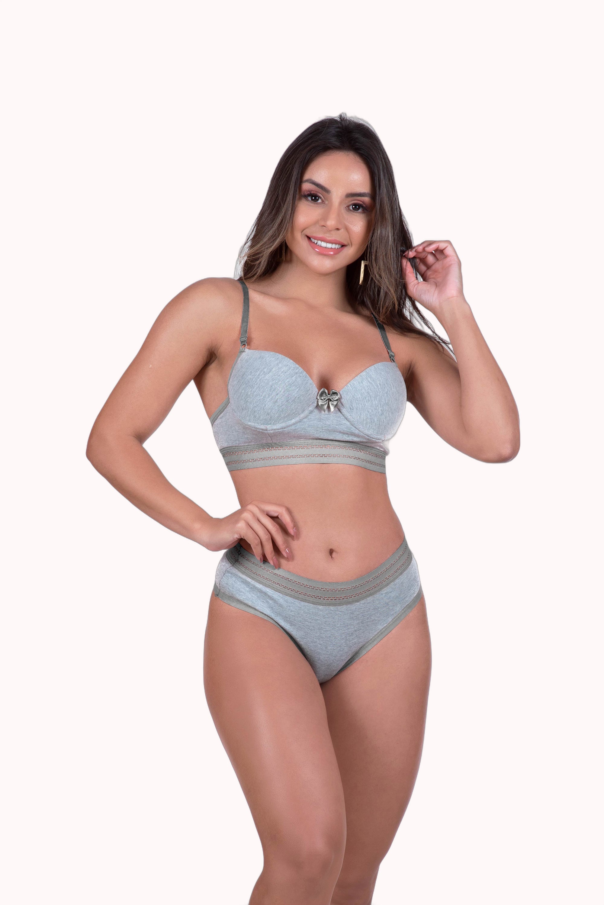 Conjunto conforto com elástico trabalhado – Doce Malícia