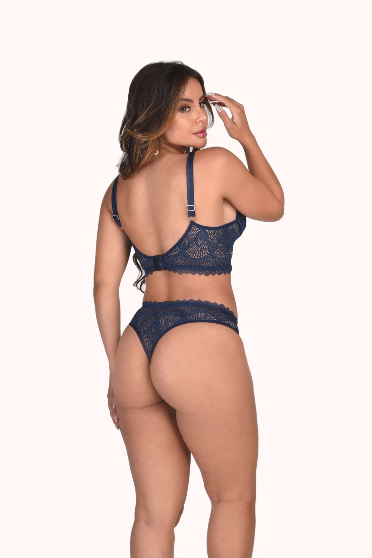 Conjunto de bojo em renda – Doce Malícia