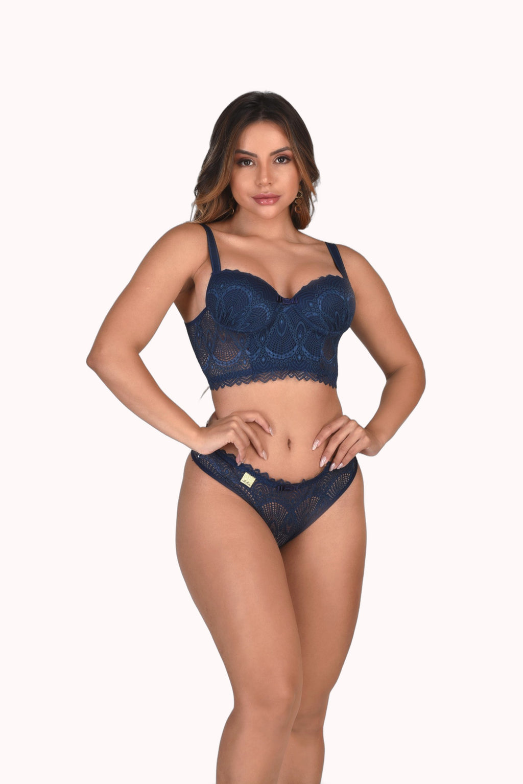 Conjunto de bojo em renda – Doce Malícia