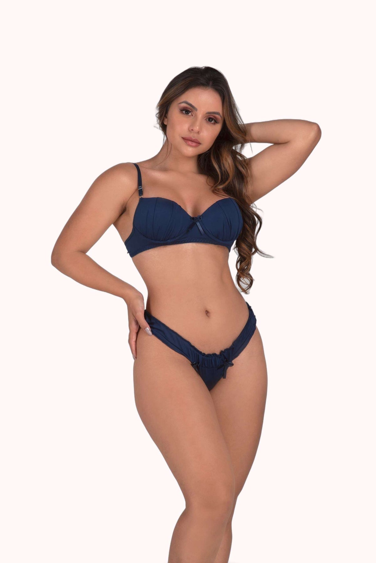 Conjunto de lingerie em microfibra – Doce Malícia