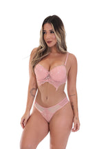 Conjunto de renda em cores-variadas – Doce Malícia