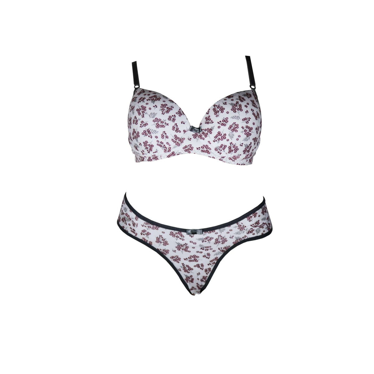 Conjunto em algodão estampado em cores sortidas – Doce Malícia