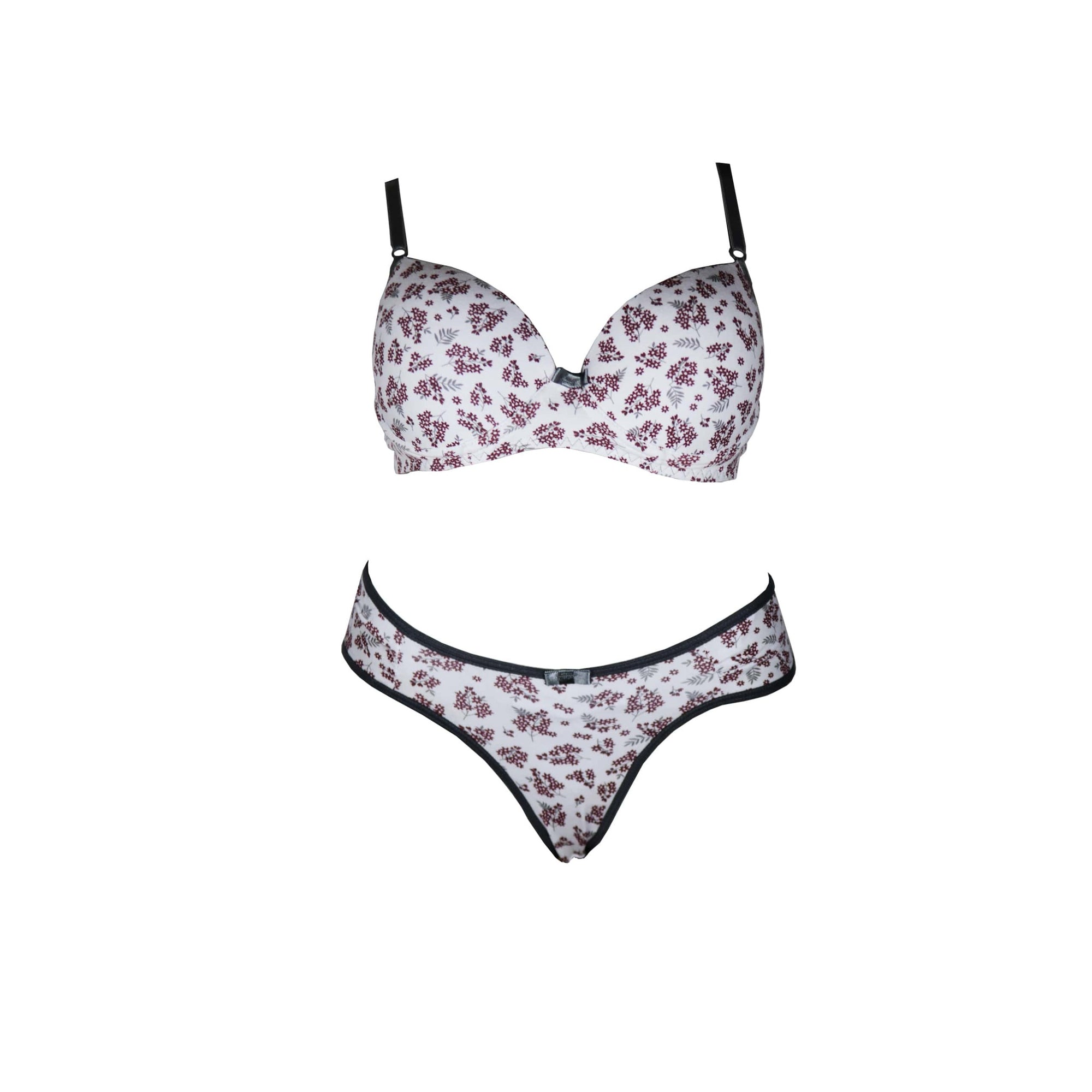 Conjunto em algodão estampado em cores sortidas – Doce Malícia