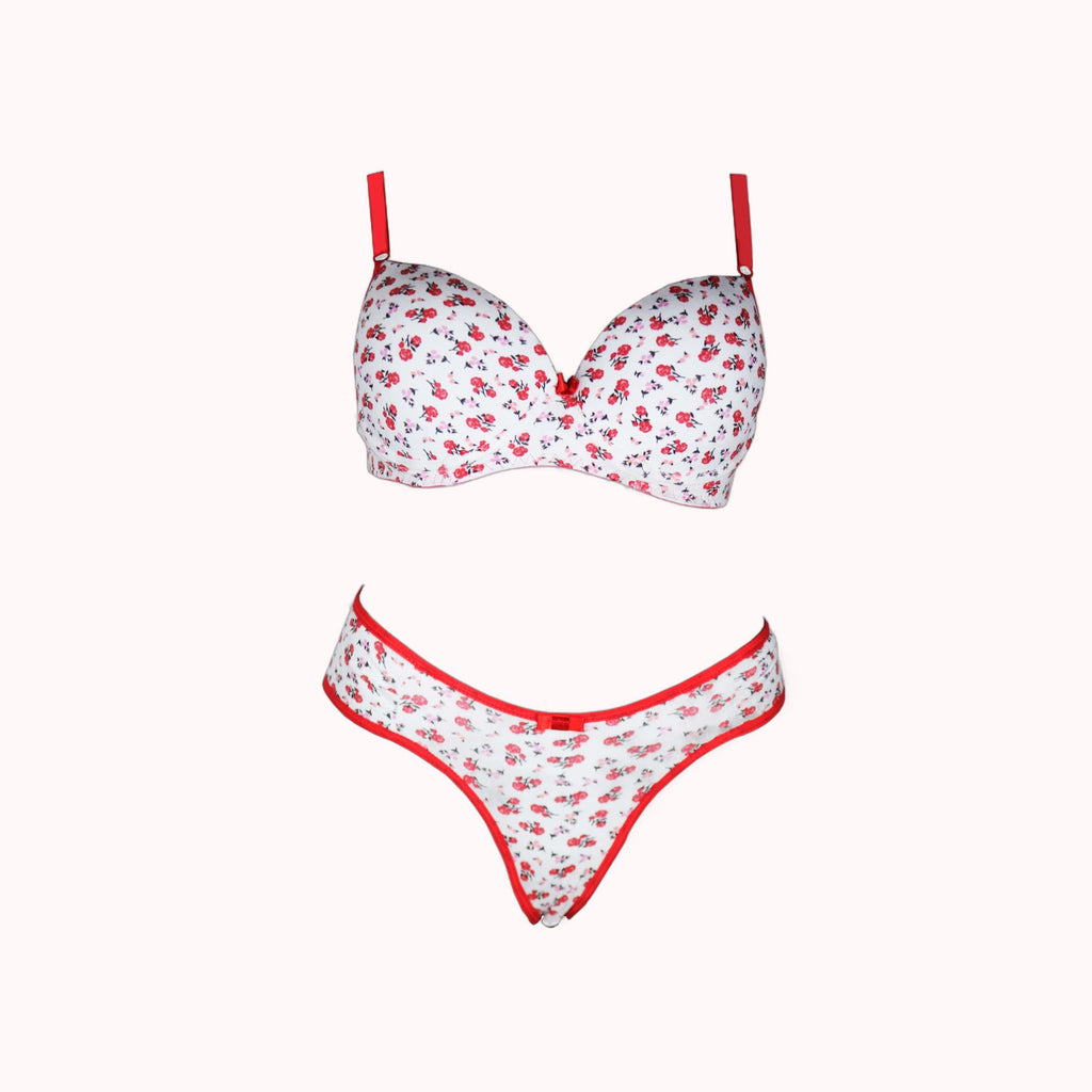 Conjunto em algodão estampado – Doce Malícia