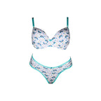Conjunto em algodão estampado em cores sortidas – Doce Malícia