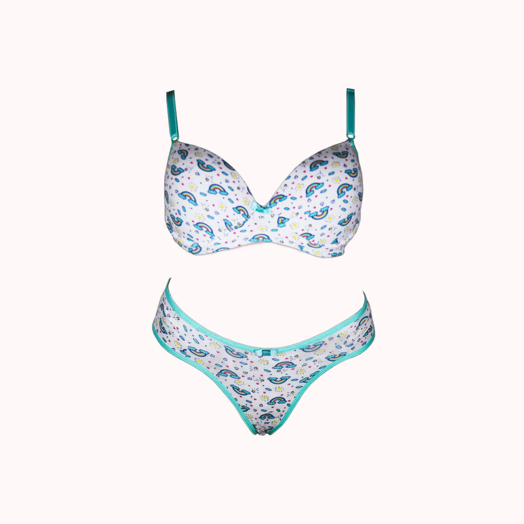 Conjunto em algodão estampado – Doce Malícia