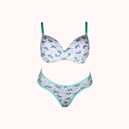 Conjunto em algodão estampado – Doce Malícia