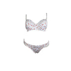 Conjunto em microfibra estampada em azul – Doce Malícia
