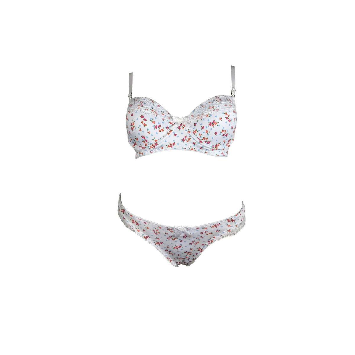 Conjunto em microfibra estampada em azul – Doce Malícia