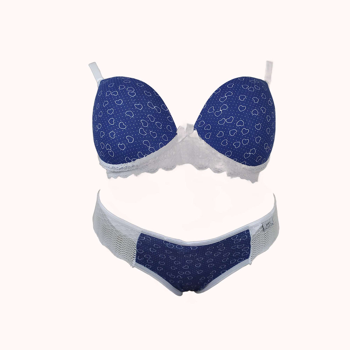 Conjunto estampado e renda – Doce Malícia