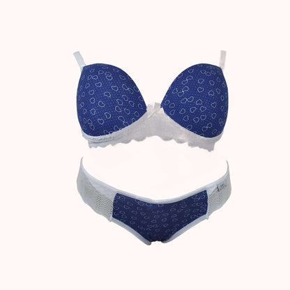 Conjunto estampado e renda – Doce Malícia