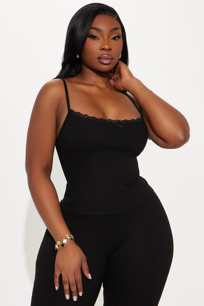 Conjunto Feminino Alcinha Renda Preto – Doce Malícia