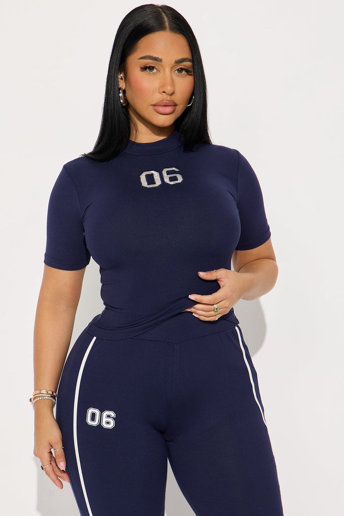 Conjunto Feminino Canelado Azul – Doce Malícia — Doce Malícia