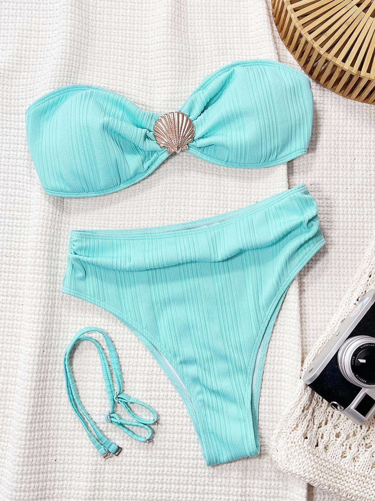 Conjunto Feminino Cintura Alta Curto Preto – Doce Malícia