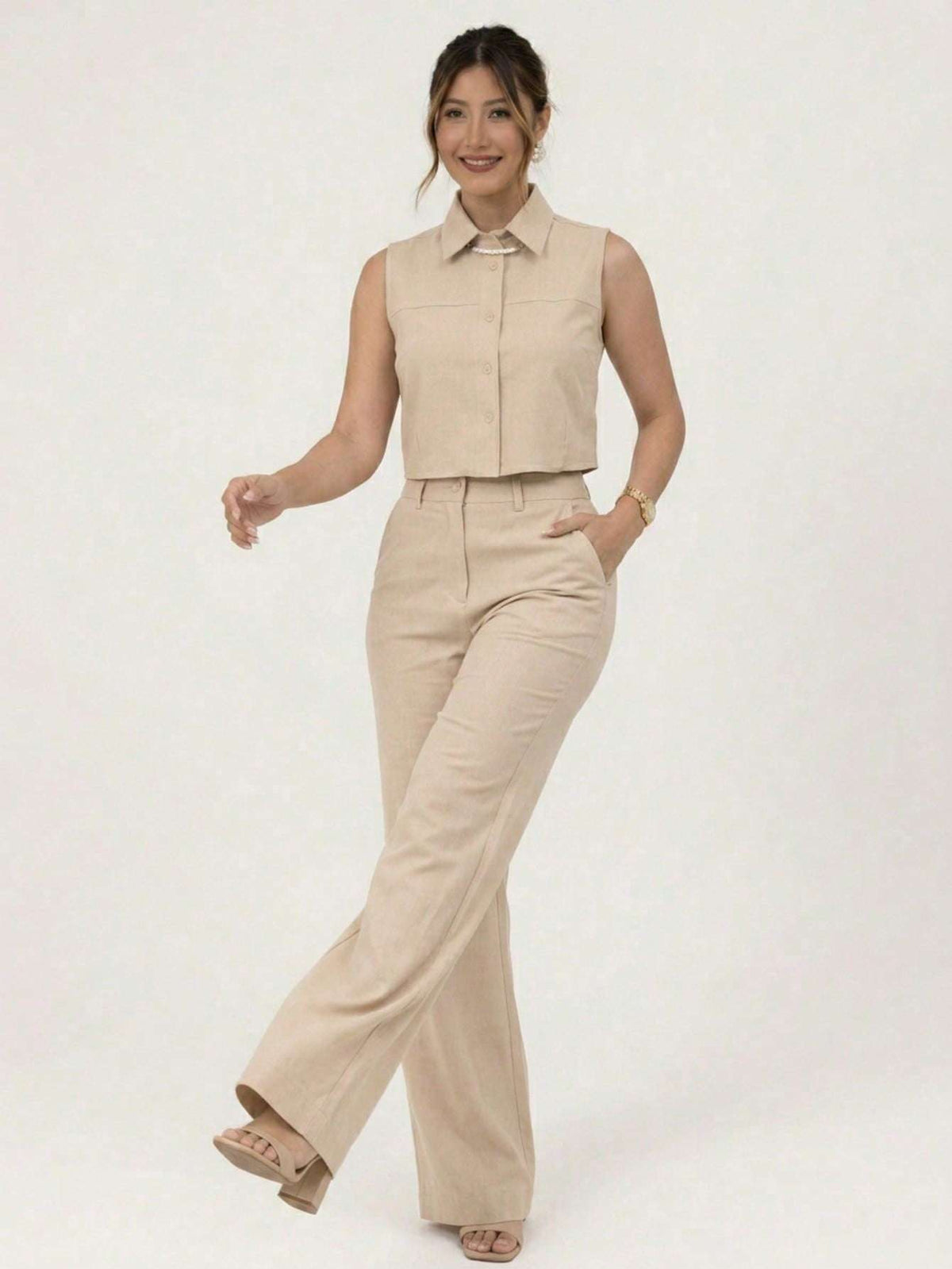 Conjunto Colete Alfaiataria + Calça – Doce Malícia