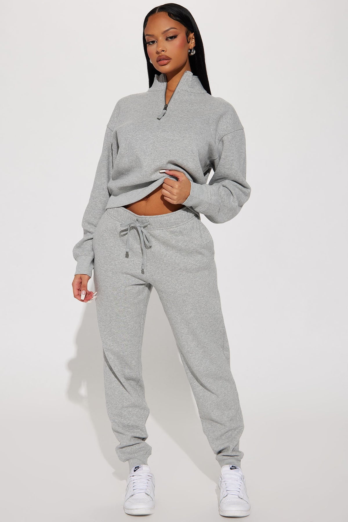 Conjunto Feminino Cinza – Doce Malícia