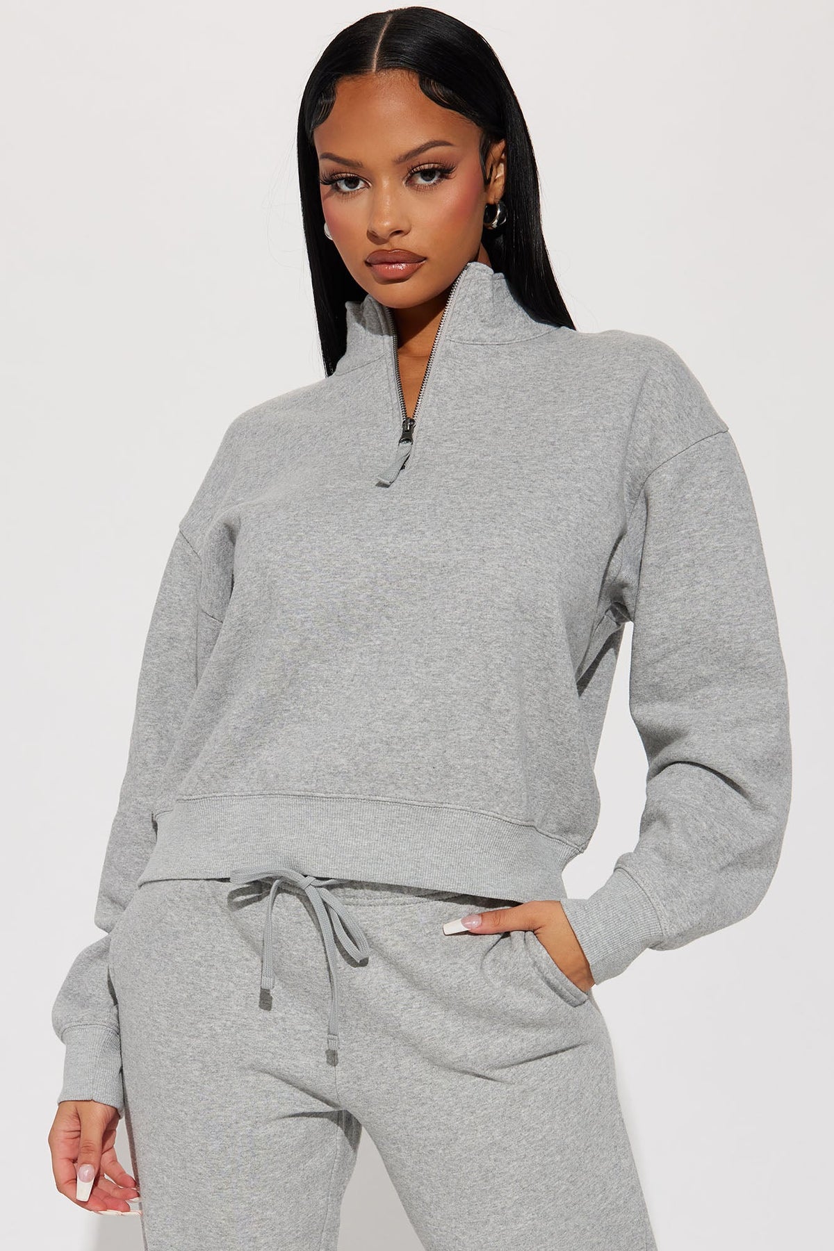 Conjunto Feminino Cinza – Doce Malícia