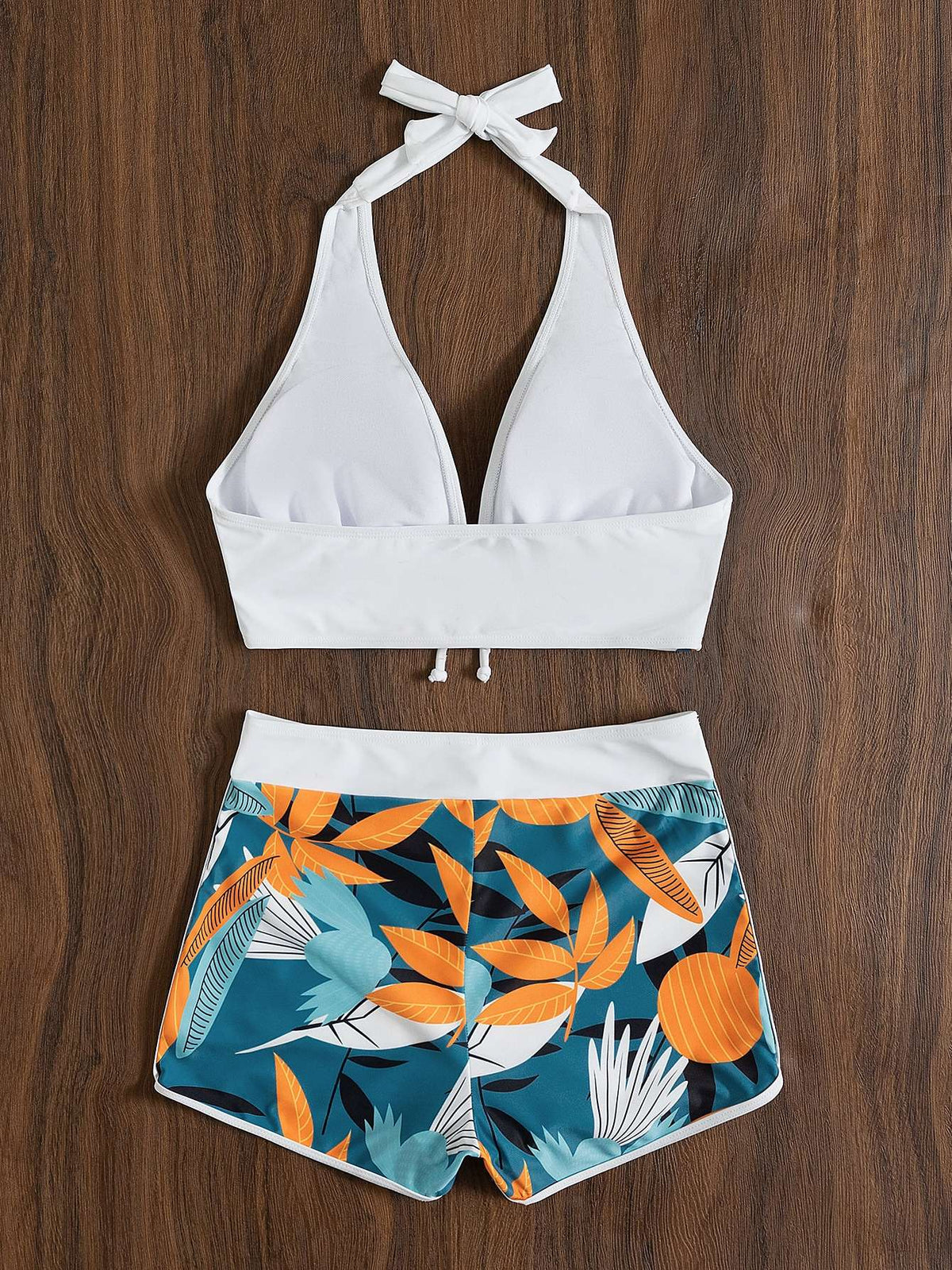 Biquíni Feminino Estampado Folhagem – Doce Malícia
