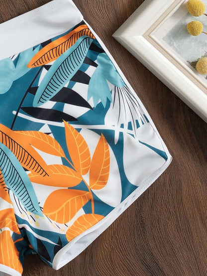 Biquíni Feminino Estampado Folhagem – Doce Malícia